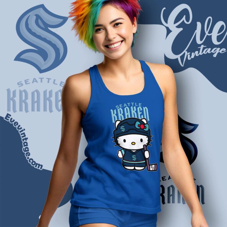 Hello Kitty Seattle Kraken Shirt Tank top Hello Kitty Seattle Kraken Shirt Tank top