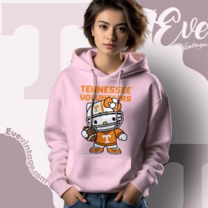 Hello Kitty Tennessee Volunteers Football Shirt Hoodie