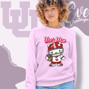 Hello Kitty Utah Utes Football Shirt