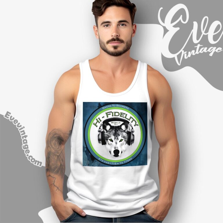 Hi fidelity Logo Shirt Tank Top Racerback Hi fidelity Logo Shirt Tank Top Racerback