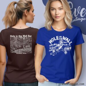 Hole In The Wall Marina Shirt – Ketchikan AK Dive Bar