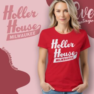 Holler House Tavern Shirt Milwaukee Wisconsin Dive Bar Women T shirt