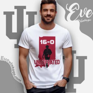 Hoosier Curt Cignetti Coach Undefeated 16-0 Shirt