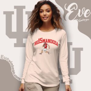 Hoosier Heisman Fernando Mendoza He15man Shirt Long Sleeve Tee