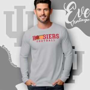 Hoosier Rose Bowl And Peach Bowl Champs Long Sleeve Tee