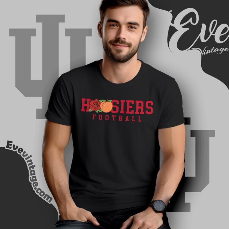 Hoosier Rose Bowl And Peach Bowl Champs T shirt Hoosier Rose Bowl And Peach Bowl Champs T shirt