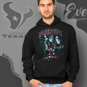 Houston Texans Horror Halloween Hoodie