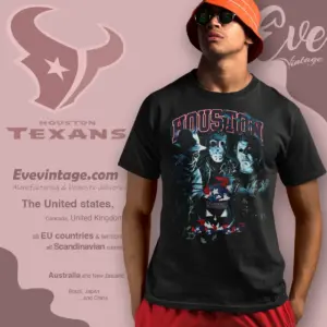 Houston Texans Horror Halloween T shirt