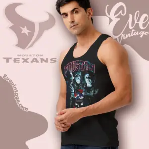 Houston Texans Horror Halloween Tank Top Racerback