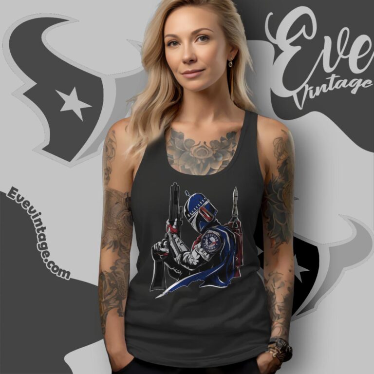 Houston Texans Mandalorian Star Wars Shirt Tank Top Racerback Houston Texans Mandalorian Star Wars Shirt Tank Top Racerback