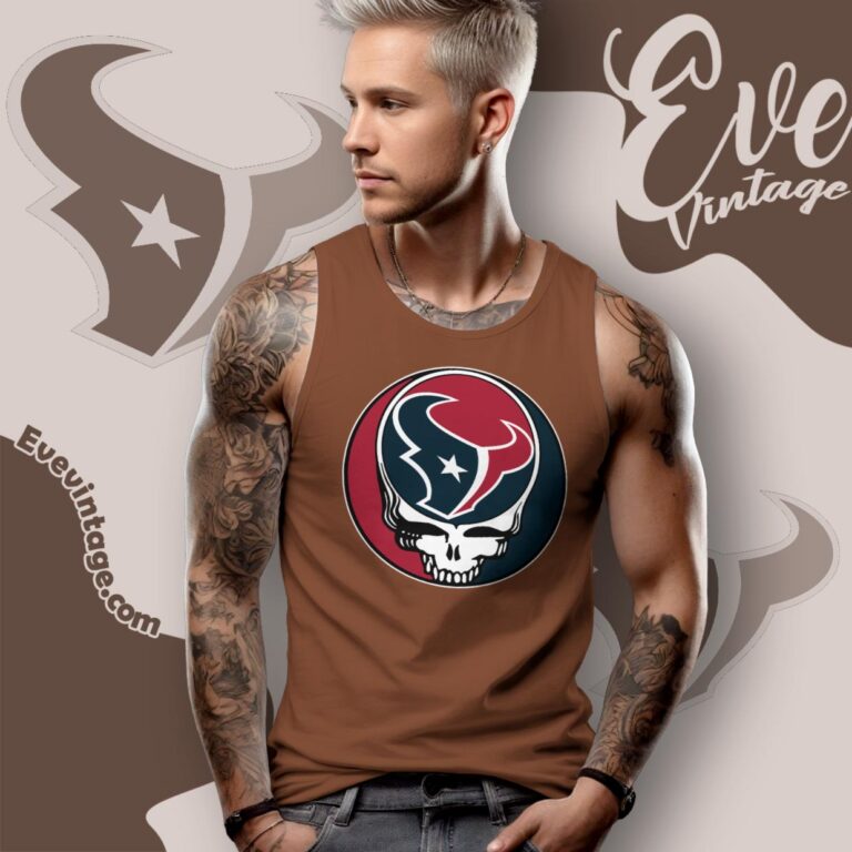Houston Texans Steal Your Face Grateful Dead Shirt Tank Top Racerback Houston Texans Steal Your Face Grateful Dead Shirt Tank Top Racerback