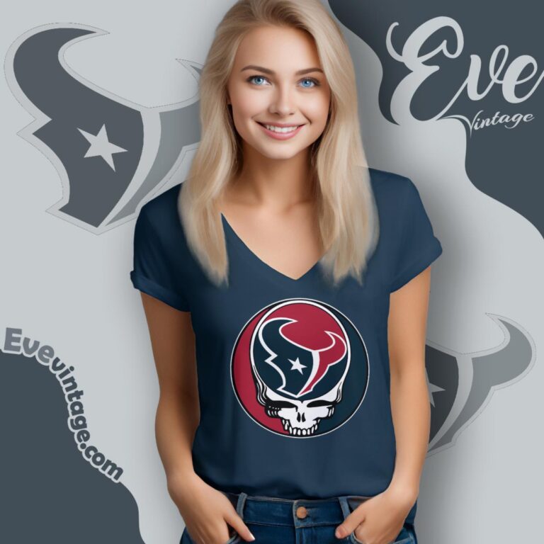 Houston Texans Steal Your Face Grateful Dead Shirt V Neck TShirt Houston Texans Steal Your Face Grateful Dead Shirt V Neck TShirt