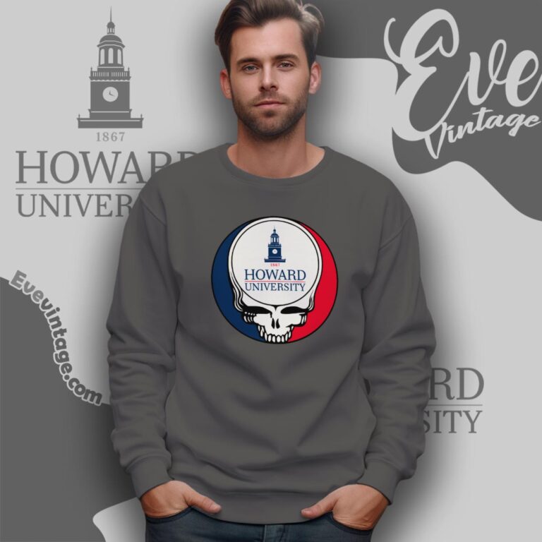 Howard University Steal Your Face Grateful Dead Shirt Sweatshirt Howard University Steal Your Face Grateful Dead Shirt Sweatshirt