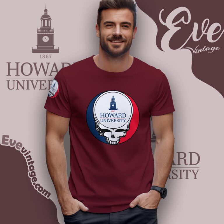 Howard University Steal Your Face Grateful Dead Shirt T Shirt Howard University Steal Your Face Grateful Dead Shirt T Shirt