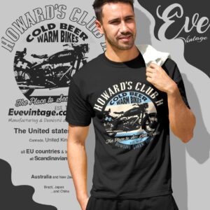 Howard's Club H Shirt Bowling Green Ohio Dive Bar T shirt