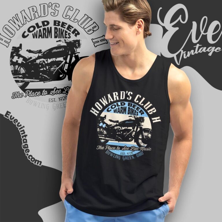 Howard's Club H Shirt Bowling Green Ohio Dive Bar Tank Top Racerback Howard's Club H Shirt Bowling Green Ohio Dive Bar Tank Top Racerback