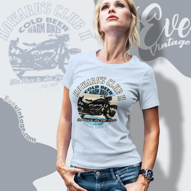 Howard's Club H Shirt Bowling Green Ohio Dive Bar Women T shirt Howard's Club H Shirt Bowling Green Ohio Dive Bar Women T shirt