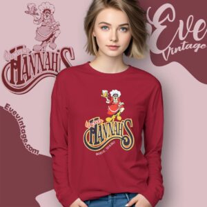 Humpin Hannah's Shirt Boise Idaho Dive Bar Long Sleeve Tee
