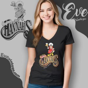 Humpin Hannah's Shirt Boise Idaho Dive Bar V Neck TShirt