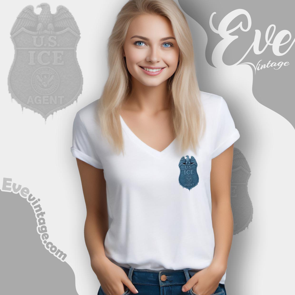 Ice Ice Baby Trump 2026 Meme Shirt V Neck TShirt Ice Ice Baby Trump 2026 Meme Shirt V Neck TShirt