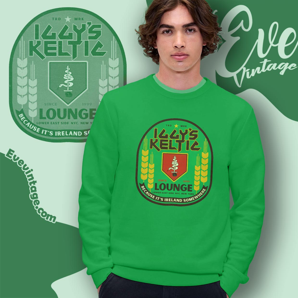 Iggy’s Keltic Lounge Shirt – NYC Dive Bar Tee Iggy’s Keltic Lounge Shirt – NYC Dive Bar Tee
