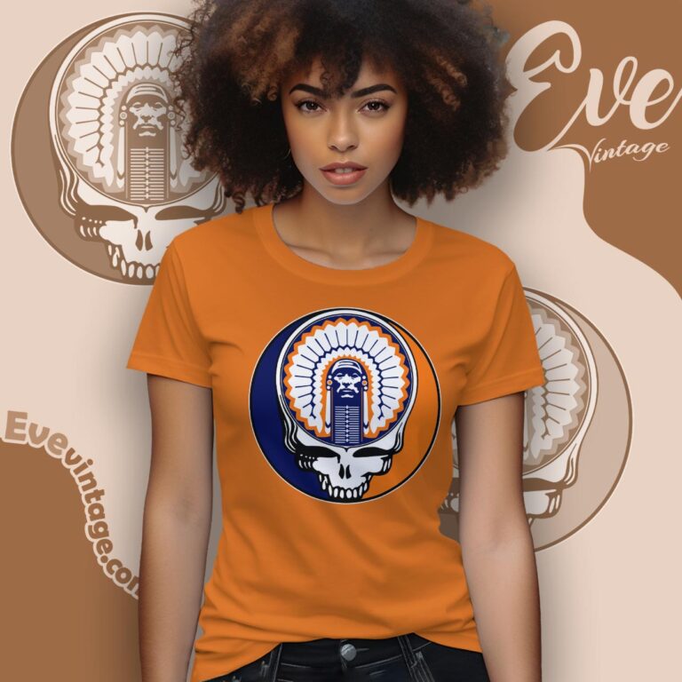 Illinois Fighting Illini Steal Your Face Stealie Shirt Women T shirt Illinois Fighting Illini Steal Your Face Stealie Shirt Women T shirt