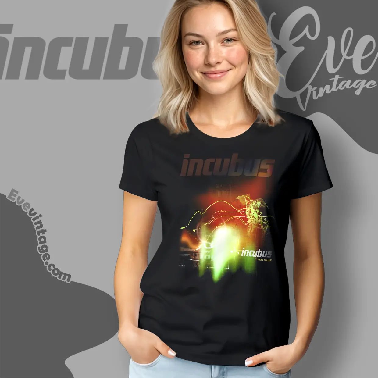 Incubus Make Yourself Women T shirt Incubus Make Yourself Women T shirt