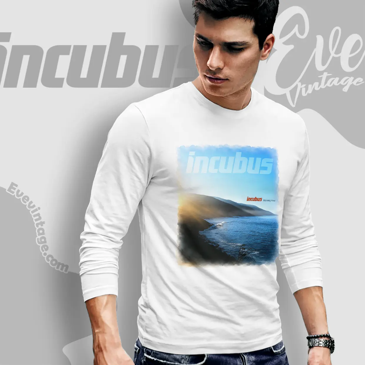 Incubus Morning View 2001 Shirt Long Sleeve Tee Incubus Morning View 2001 Shirt Long Sleeve Tee