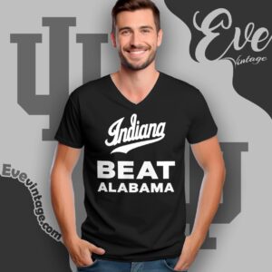 Indiana Beat Alabama Rose Bowl 2026 Shirt V Neck TShirt