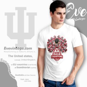 Indiana Football Team Championship Shirt