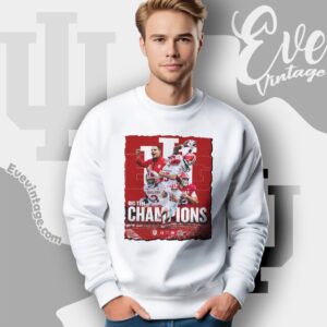 Indiana Hoosiers 2025 Big10 Champions Poster Shirt