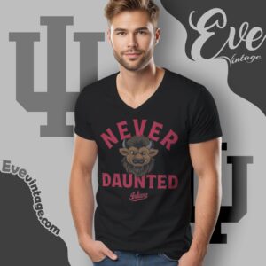 Indiana Hoosiers Never Daunted Shirt V Neck TShirt