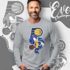 Indiana Pacers Sonic The Hedgehog Shirt