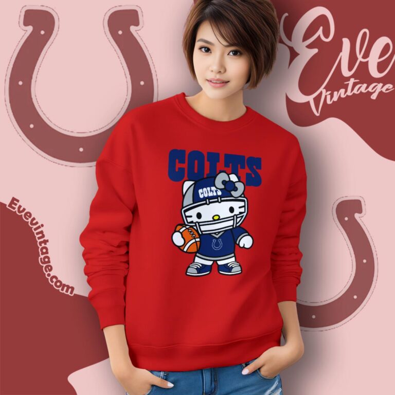 Indianapolis Colts Hello Kitty Shirt Sweatshirt Indianapolis Colts Hello Kitty Shirt Sweatshirt