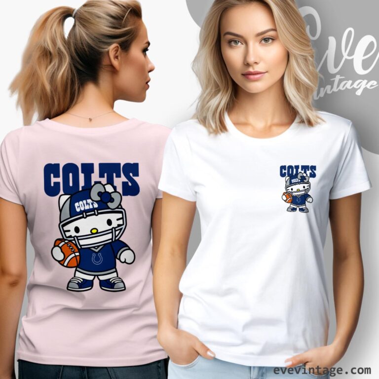 Indianapolis Colts Hello Kitty Shirt T Shirt Indianapolis Colts Hello Kitty Shirt T Shirt
