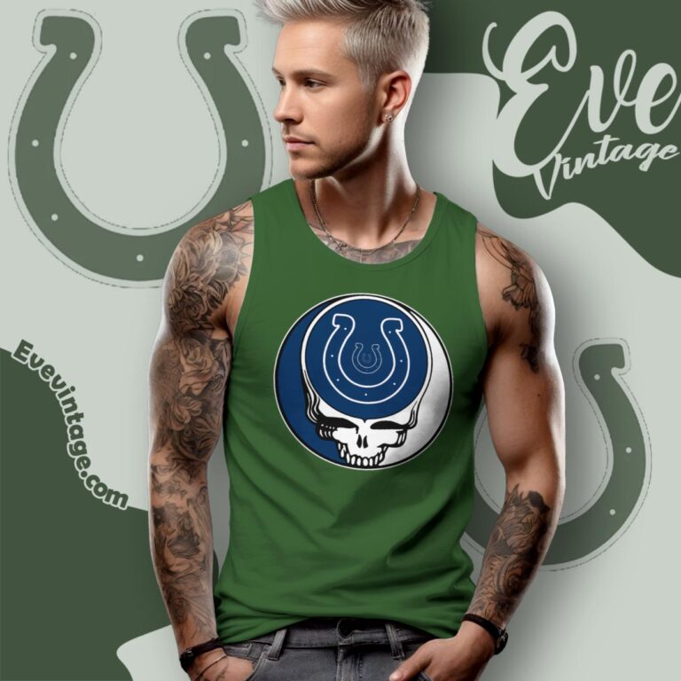 Indianapolis Colts Steal Your Face Grateful Dead Shirt Tank Top Racerback Indianapolis Colts Steal Your Face Grateful Dead Shirt Tank Top Racerback