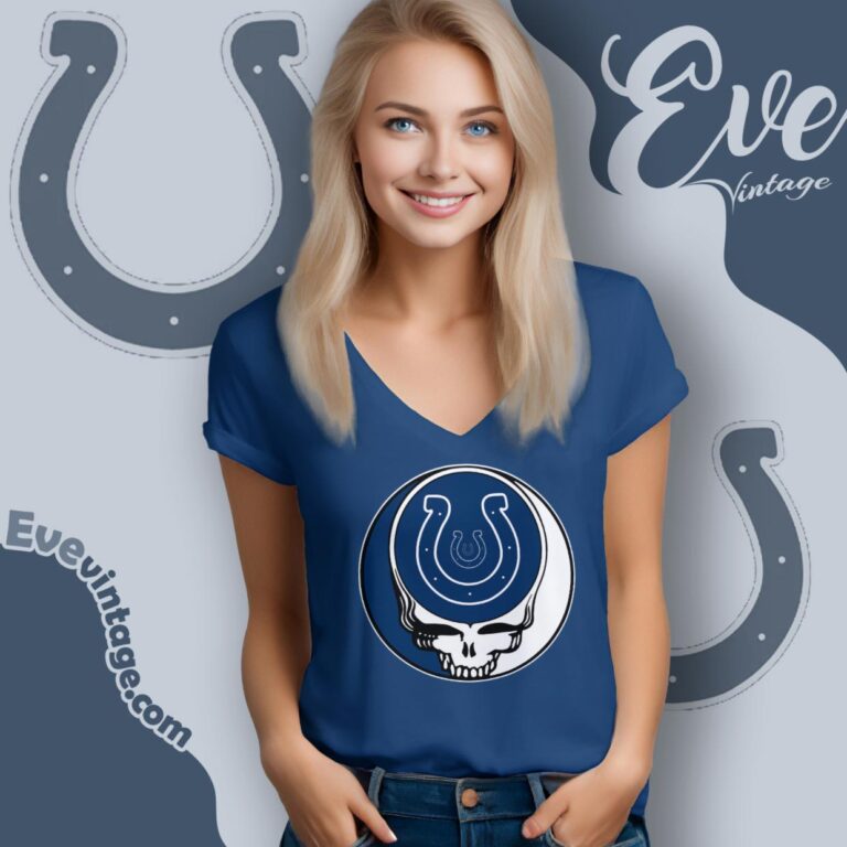 Indianapolis Colts Steal Your Face Grateful Dead Shirt V Neck TShirt Indianapolis Colts Steal Your Face Grateful Dead Shirt V Neck TShirt