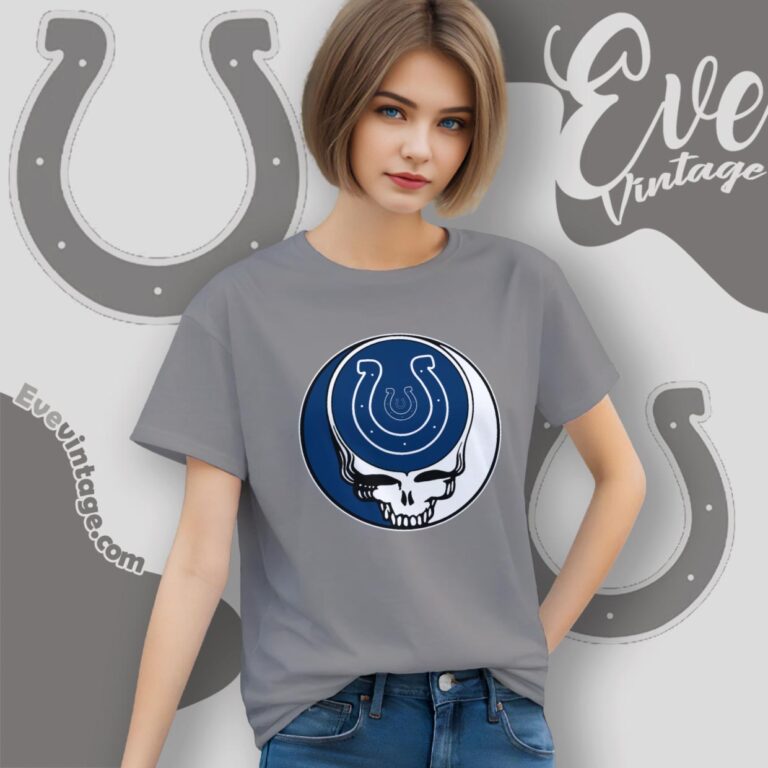 Indianapolis Colts Steal Your Face Grateful Dead Shirt Women T Shirt Indianapolis Colts Steal Your Face Grateful Dead Shirt Women T Shirt