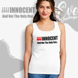 Innocent And Not The Only One Tank Top Racerback
