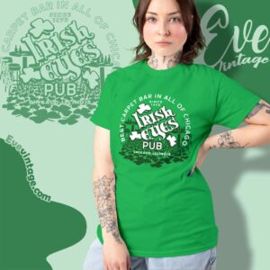 Irish Eyes Pub Shirt Chicago Dive Bar Women T shirt