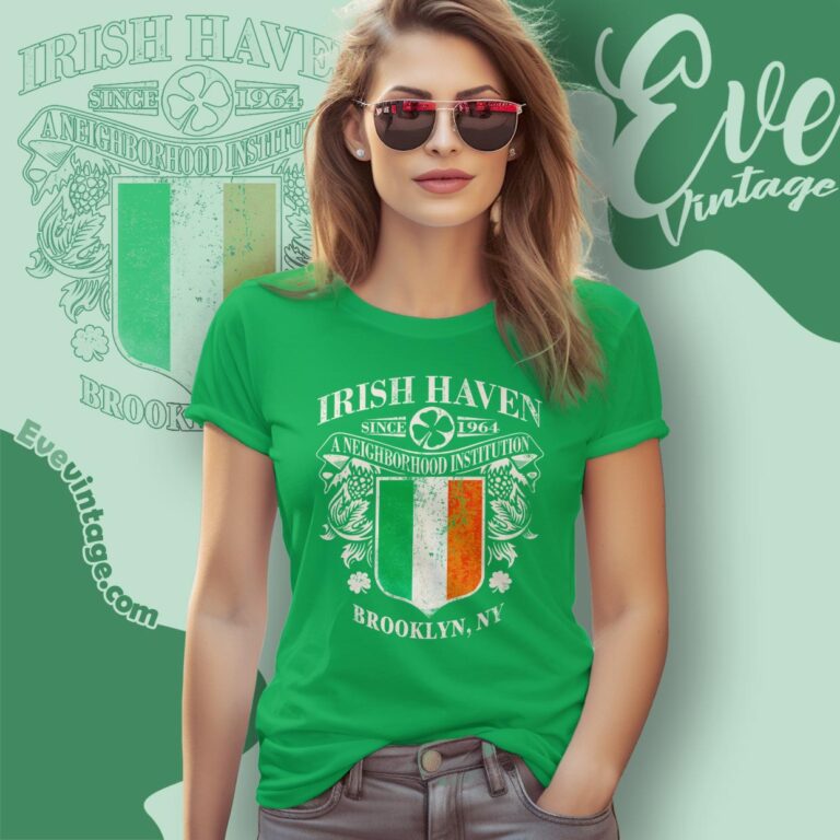 Irish Haven Shirt Brooklyn New York Dive Bar Women T shirt Irish Haven Shirt Brooklyn New York Dive Bar Women T shirt
