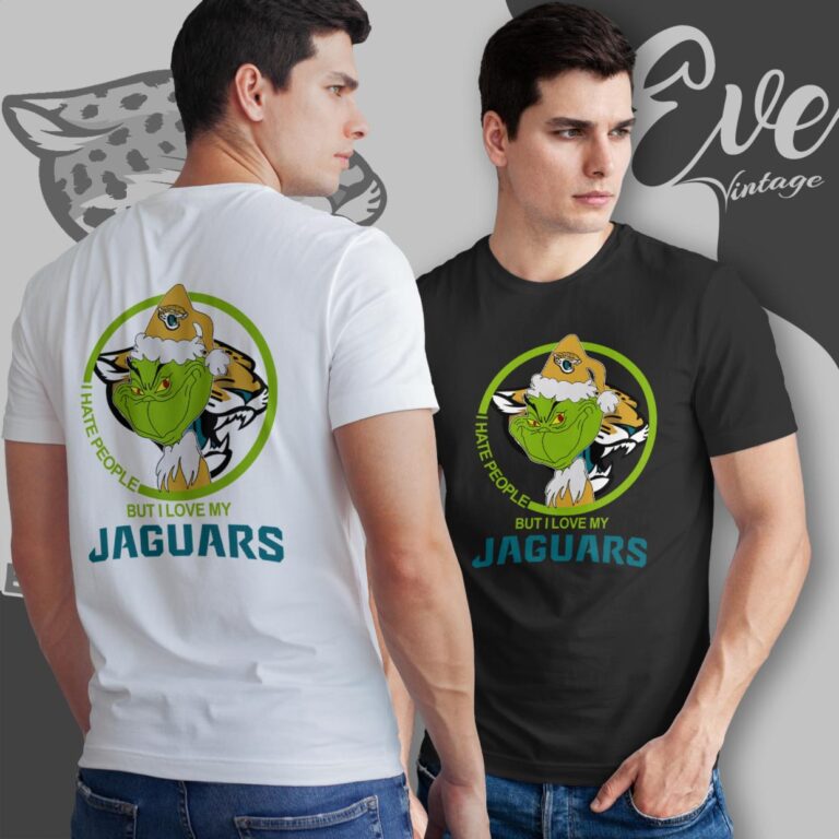 Jacksonville Jaguars Christmas Grinch Shirt I Hate People But I Love My Jaguars T Shirt Jacksonville Jaguars Christmas Grinch Shirt I Hate People But I Love My Jaguars T Shirt