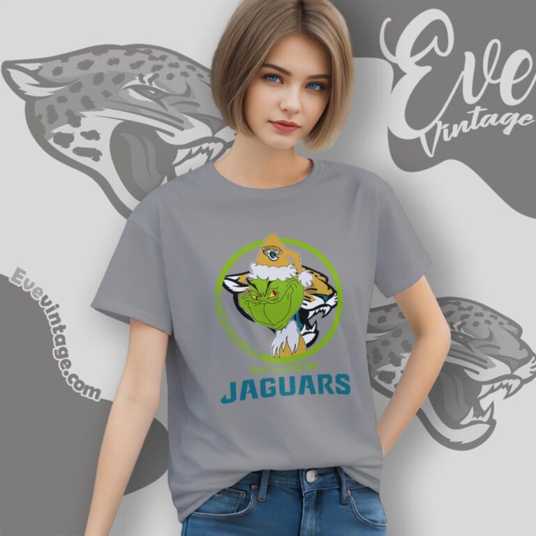 Jacksonville Jaguars Christmas Grinch Shirt I Hate People But I Love My Jaguars Women T Shirt Jacksonville Jaguars Christmas Grinch Shirt I Hate People But I Love My Jaguars Women T Shirt