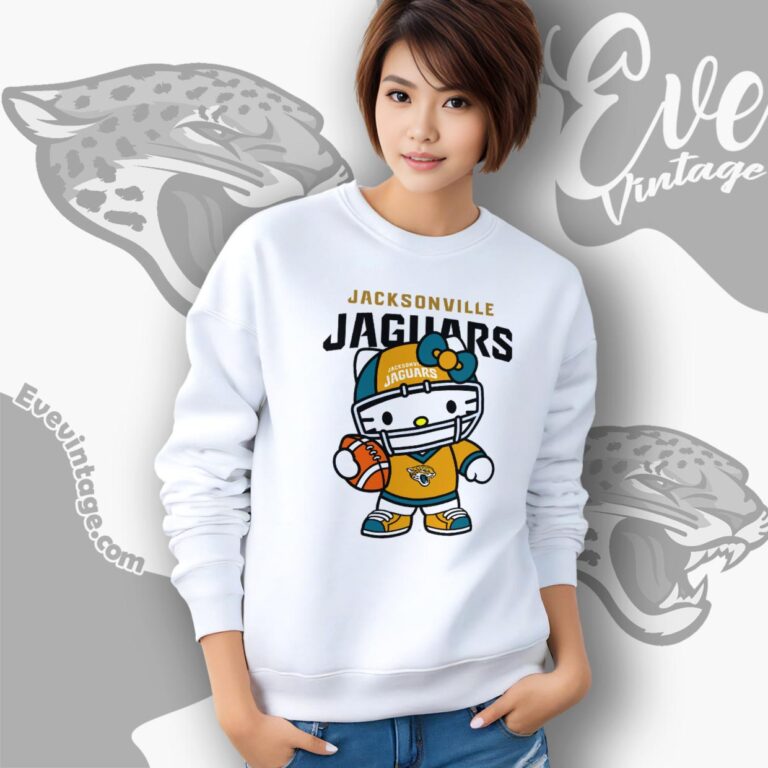 Jacksonville Jaguars Hello Kitty Shirt Sweatshirt Jacksonville Jaguars Hello Kitty Shirt Sweatshirt
