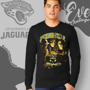 Jacksonville Jaguars Horror Halloween Shirt Long Sleeve Tee