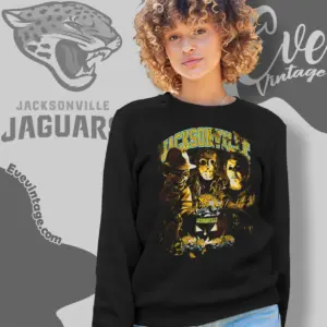 Jacksonville Jaguars Horror Halloween Shirt Sweatshirt