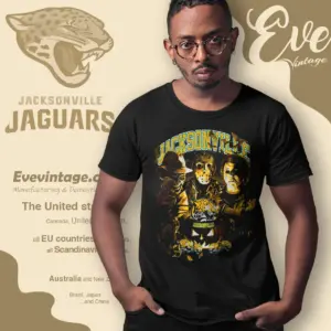 Jacksonville Jaguars Horror Halloween Shirt T shirt