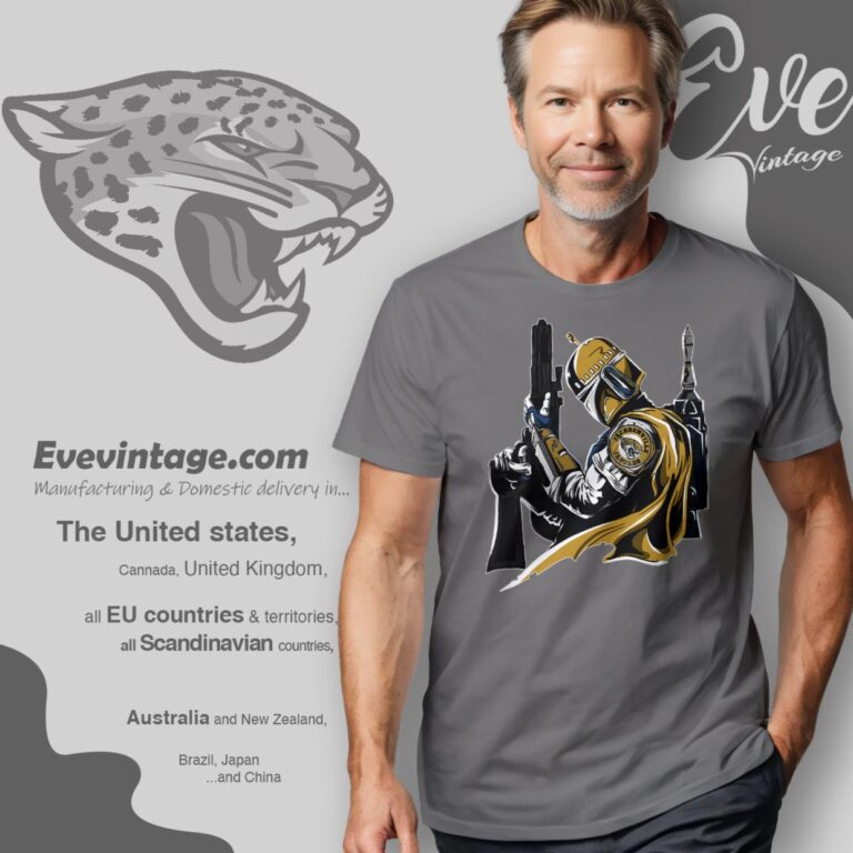 Jacksonville Jaguars Mandalorian Star Wars Shirt T Shirt Jacksonville Jaguars Mandalorian Star Wars Shirt T Shirt