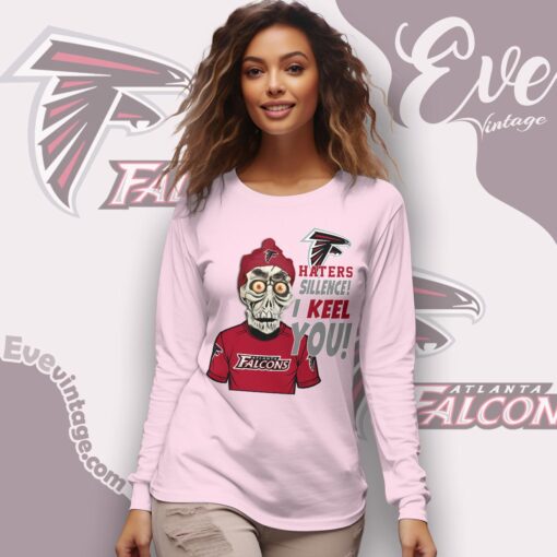 Jeff Dunham Atlanta Falcons Shirt – Haters Silence I Keel You