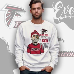 Jeff Dunham Atlanta Falcons Shirt Haters Silence I Keel You Sweatshirt